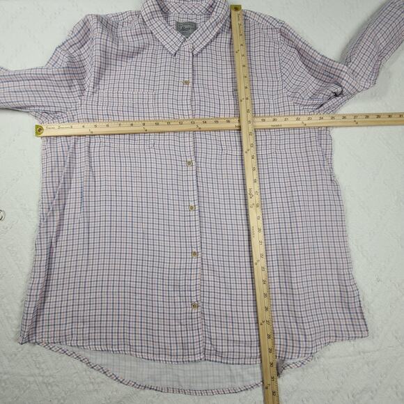 G.H. Bass men's plaid button down plaid Academia NWT Size XXL preppy gorpcore - Picture 4 of 9